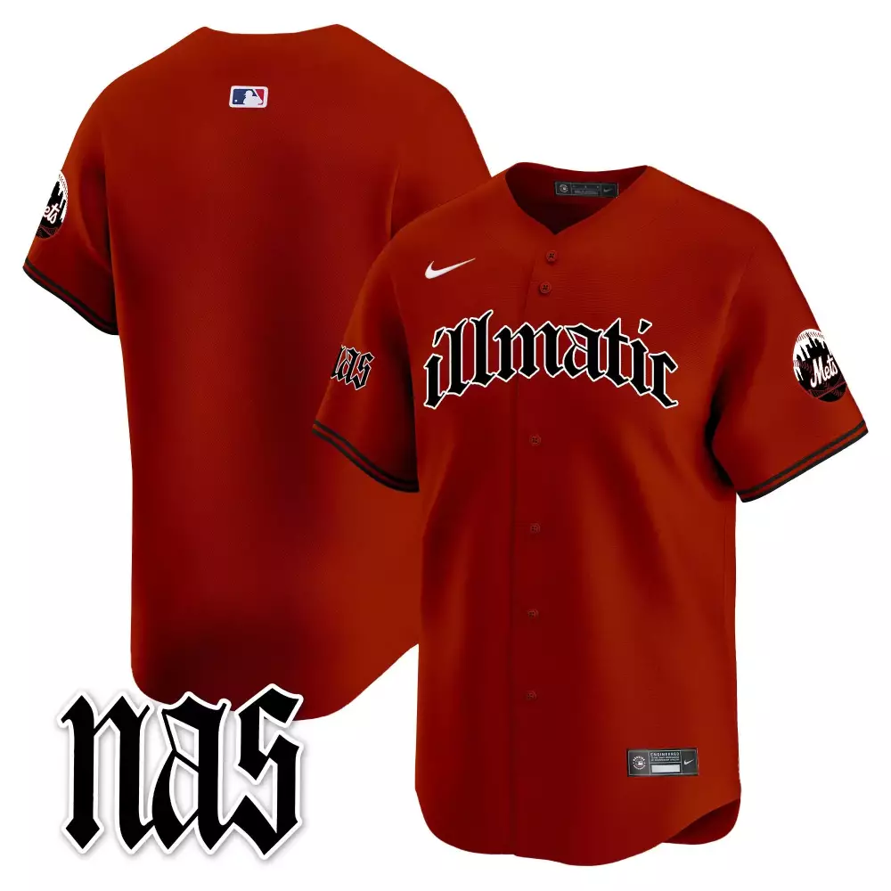 Nas Illmatic New York Mets Team Illmatic Jersey | Vapor Premier Limited Edition | For Men, Women & Youth