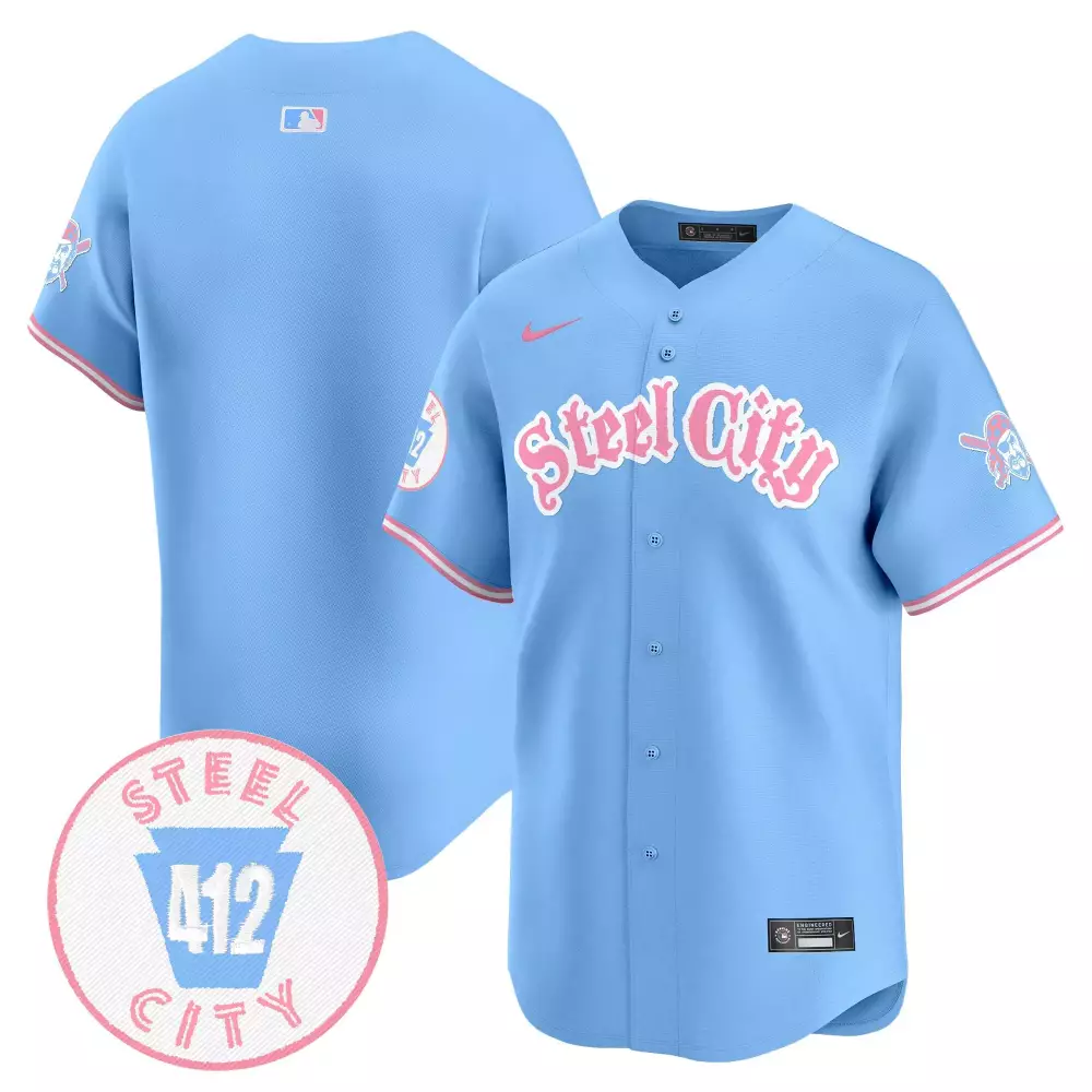Pittsburgh Pirates Bubblegum Pink Vapor Premier Jersey V2 | Unisex Stitched Design | Limited Edition Fan Gear | For Men, Women & Youth