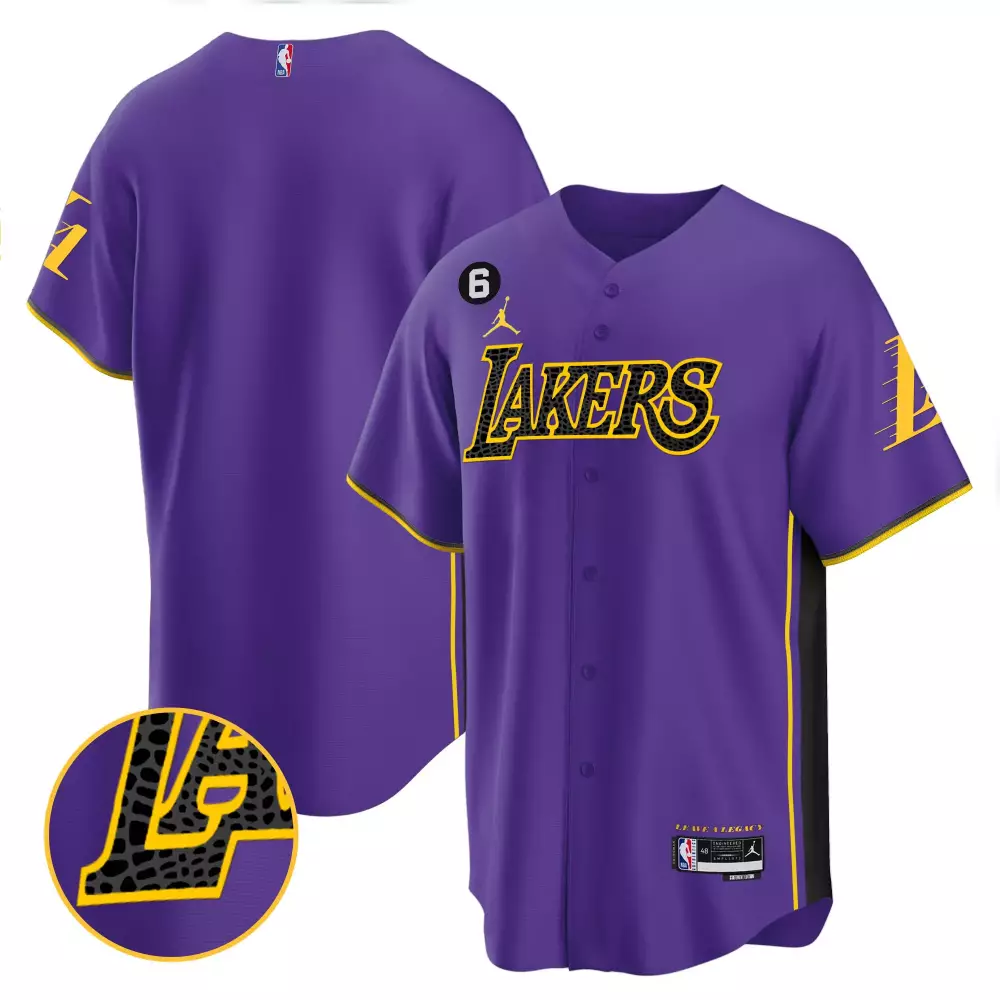 Mamba Cool Base Jersey | Los Angeles Lakers Purple | Stitched for Men, Women & Youth