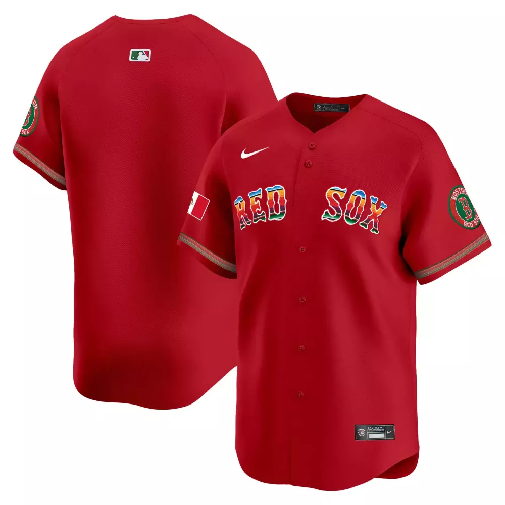 Team Red Boston Red Sox Mexico Vapor Premier Jersey | Men's All Stitched | Limited Edition | For Men, Women & Youth