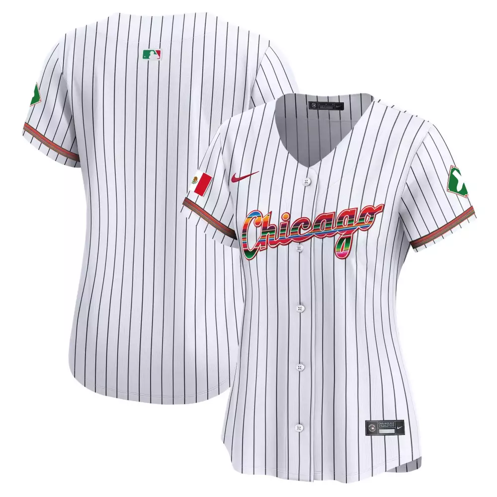 Team Stripe Chicago White Sox Mexico 2023 Vapor Premier Jersey | Limited Edition Stitched Fan Gear for Women, Men & Youth