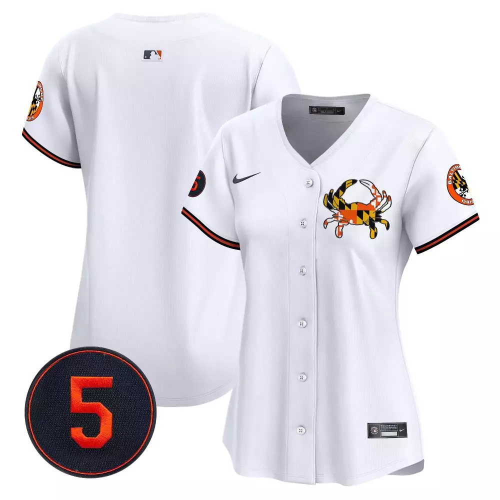Robinson Patch Vapor Premier Limited Jersey V3 | Baltimore Orioles Women's Stitched Fan Gear | For Men, Women & Youth