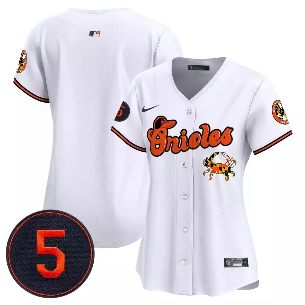 Robinson Patch Vapor Premier Limited Jersey V6 | Baltimore Orioles Women's Stitched Fan Gear | For Men, Women & Youth
