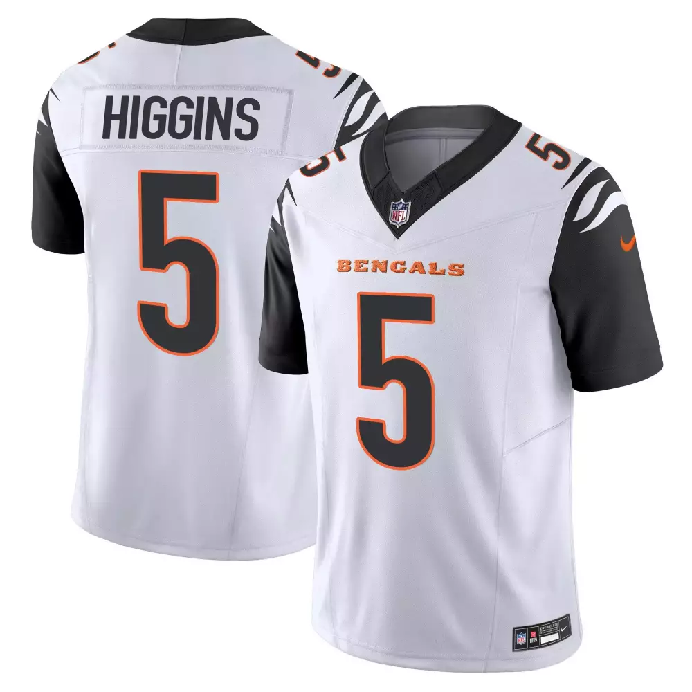 Tee Higgins Cincinnati Bengals Color Rush Vapor Limited Jersey | All Stitched Design | Fan Gear for Men, Women & Youth