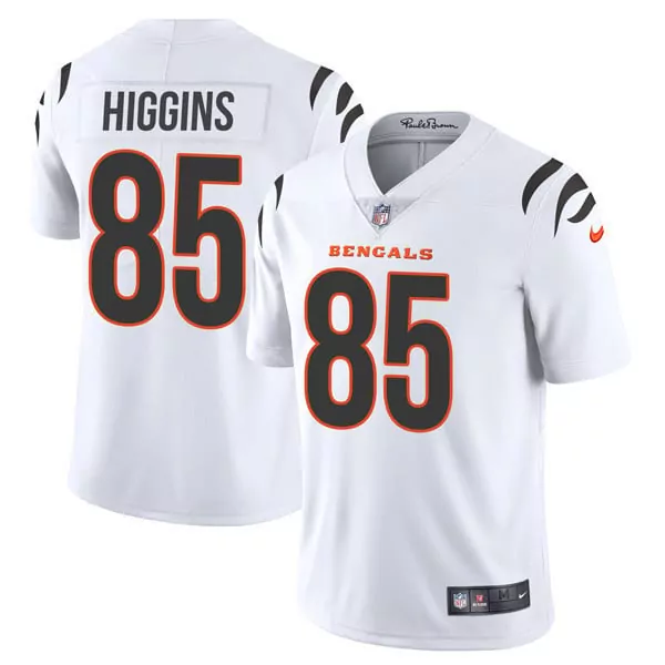 Tee Higgins Cincinnati Bengals White Men's Player Vapor Limited Jersey | All Stitched | Stylish Fan Gear | For Men, Women & Youth