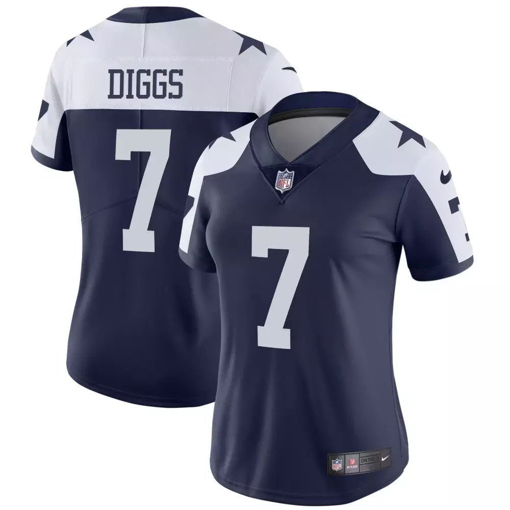 Trevon Diggs Dallas Cowboys Women's 2004 Throwback Jersey | Limited Vapor Stitched Edition | Fan Gear for Women & Youth