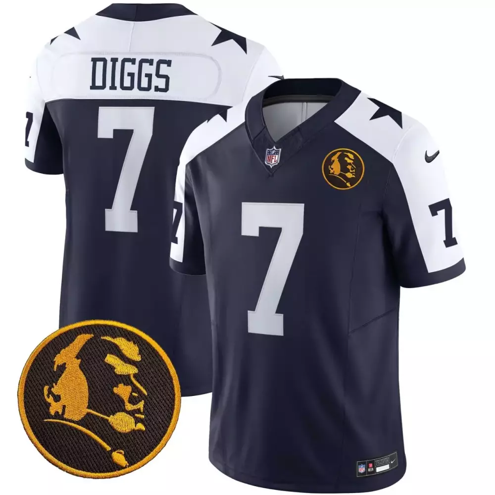 Trevon Diggs Dallas Cowboys Women's John Madden Patch Jersey | All Stitched | Fan Gear | For Men, Women & Youth
