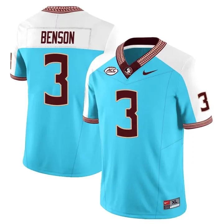 Trey Benson Black Limited Men's Florida State Seminoles Vapor Jersey | 2025 Stitched | Limited Edition Fan Gear for Men