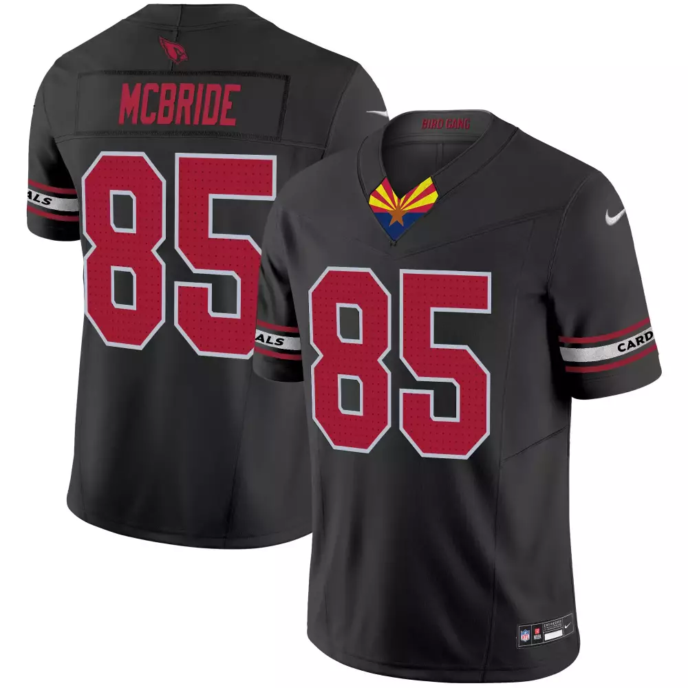 Trey McBride Black Men's Arizona Cardinals 2024 Special Vapor Limited Jersey V2 | All Stitched | Fan Gear for Men