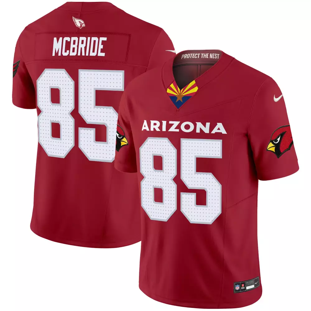 Trey McBride Red Men's Arizona Cardinals 2024 Special Vapor Limited Jersey V2 | All Stitched | Fan Gear for Men