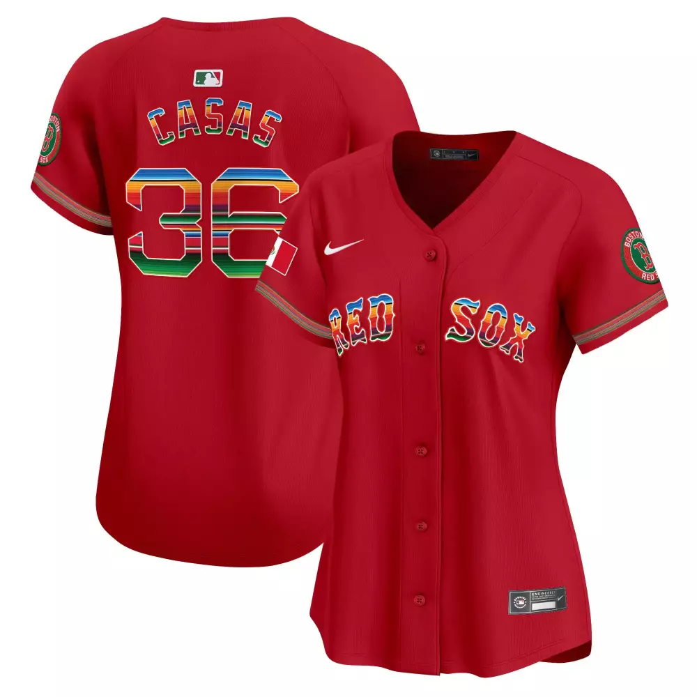 Triston Casas Red Women's Boston Red Sox Mexico Jersey | Vapor Premier Limited Edition | For Men, Women & Youth