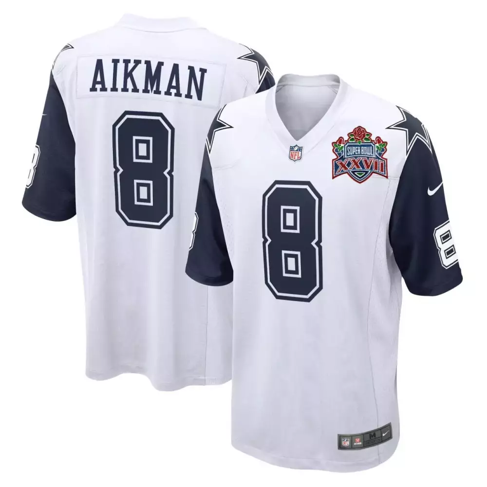 Aikman Dallas Cowboys Color Rush Jersey | Stitched Super Bowl Patch | Women's Fan Gear | For Men, Women & Youth