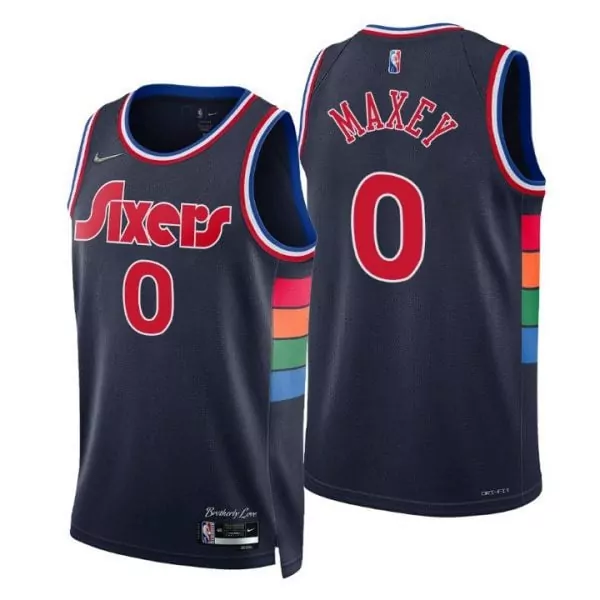 Tyrese Maxey Philadelphia 76ers City Edition Jersey | Youth All Stitched Player Jersey | Ultimate Fan Gear for Men, Women & Youth