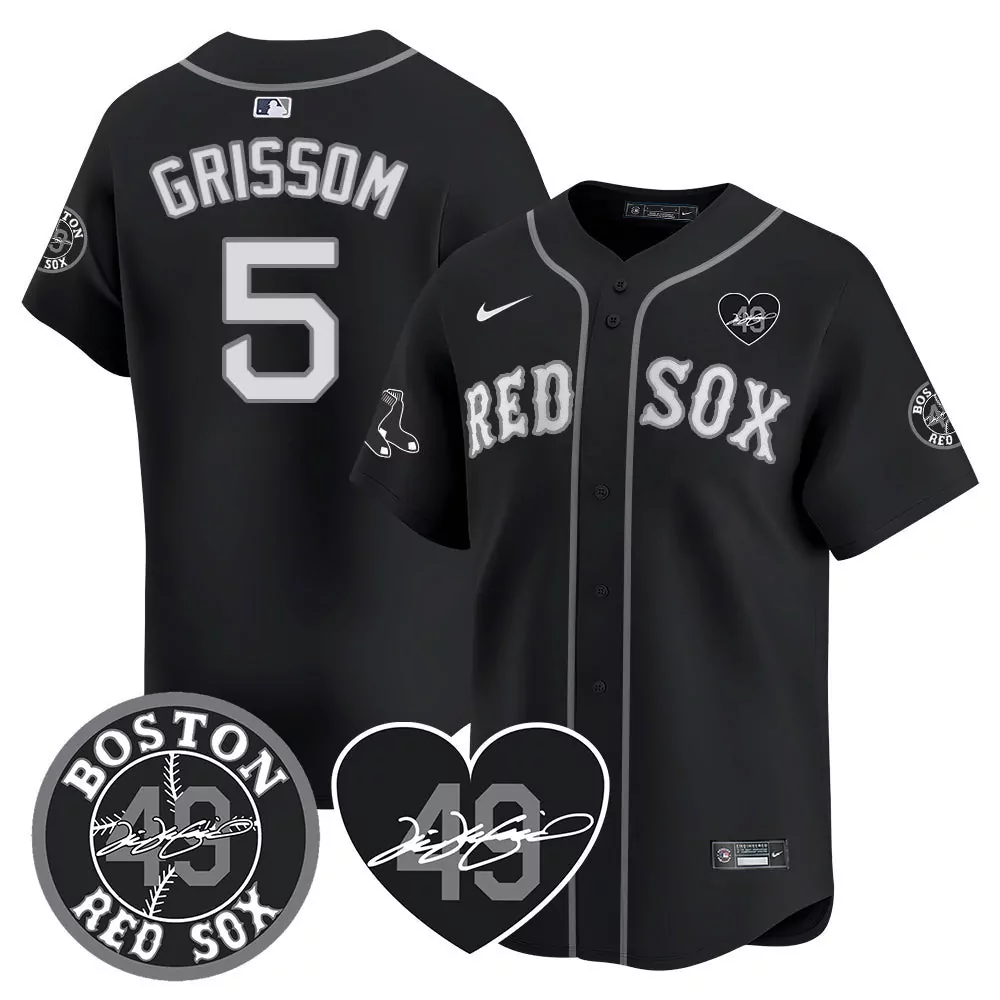 Vaughn Grissom Gray Men's Boston Red Sox Tim Wakefield Memorial Jersey | Vapor Premier Limited Edition | For Men, Women & Youth