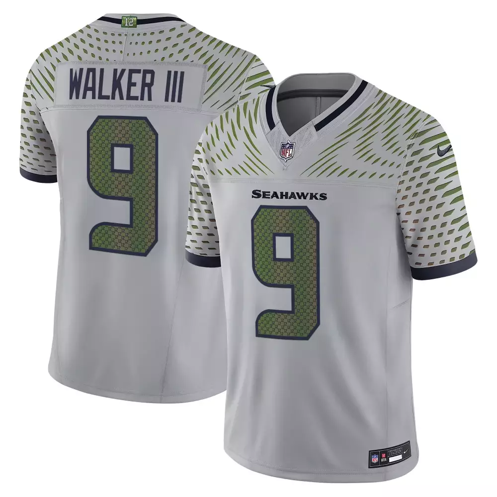 Walker III Seattle Seahawks 2025 Rivalries Vapor Limited Jersey | All Stitched | Game Day Outfit for Men, Women & Youth