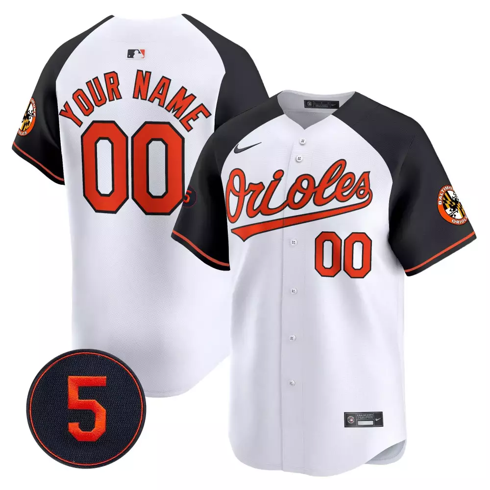 Robinson Baltimore Orioles 2024 White Alternate Jersey | Vapor Premier Limited Edition | Custom Stitched Fan Gear | For Men, Women & Youth