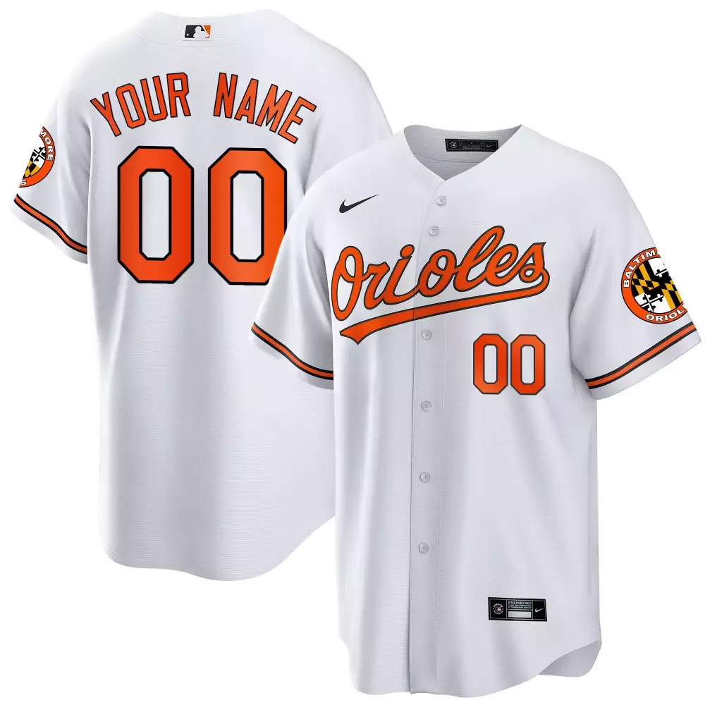 Special Gold Baltimore Orioles 2023 White Jersey | Custom Stitched Vapor Premier | Fan Gear for Men, Women & Youth