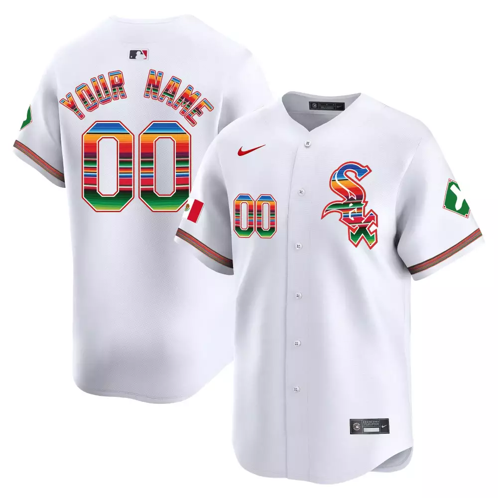 Chicago White Sox Mexico Vapor Premier Jersey | White Men | V2 | Limited Edition Fan Gear
