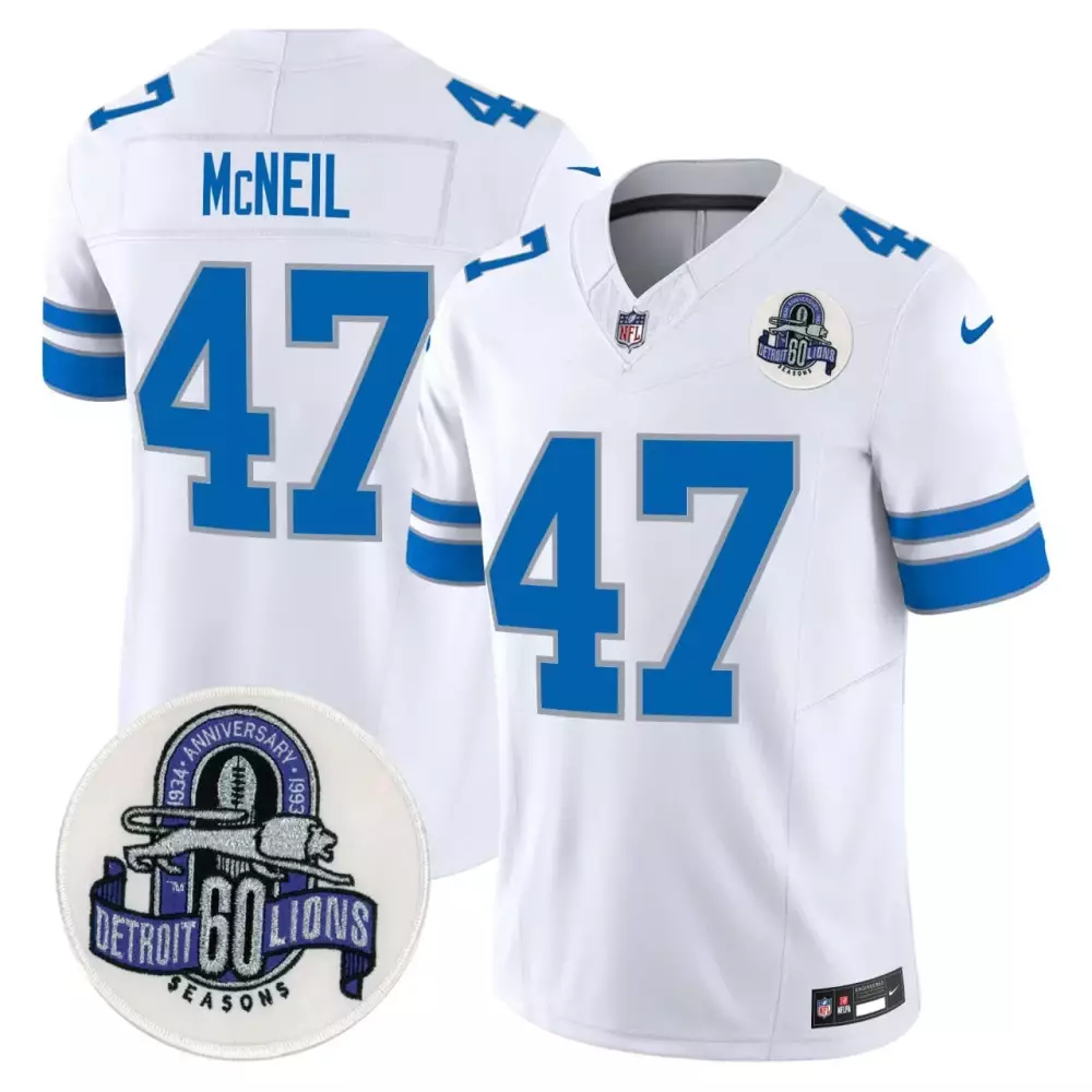 Ryan McNeil 1993 Throwback Jersey | Stitched White Custom Fan Gear | For Men, Women & Youth