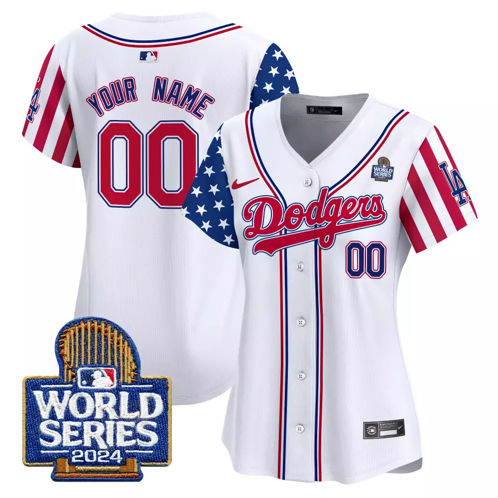 2024 American Style Vapor Premier Women's Dodgers Jersey | V2 All Stitched Limited Edition | Fan Gear | For Men, Women & Youth