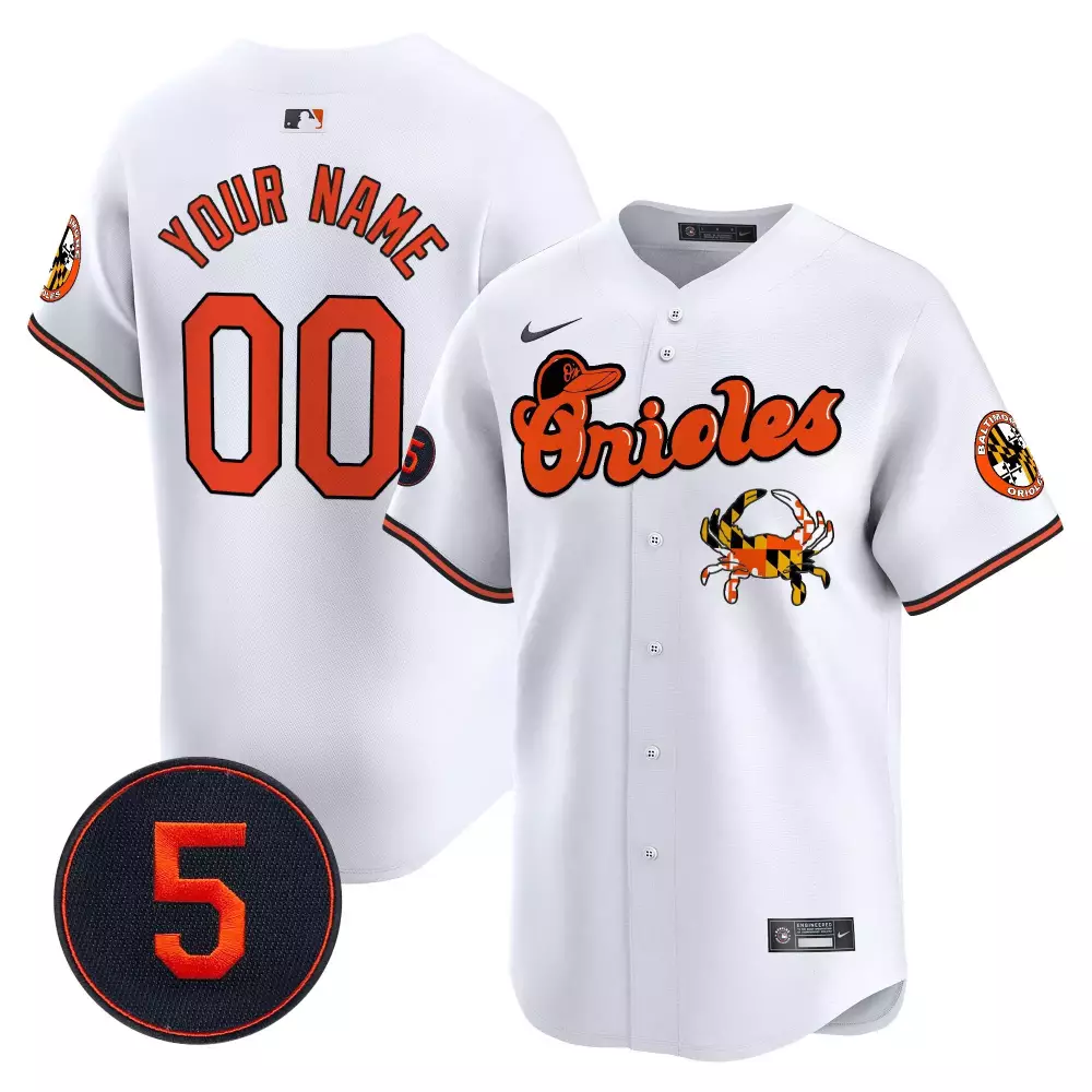 Robinson Baltimore Orioles Youth Custom Jersey | White Vapor Premier Limited Edition | Fan Gear for Men, Women & Youth