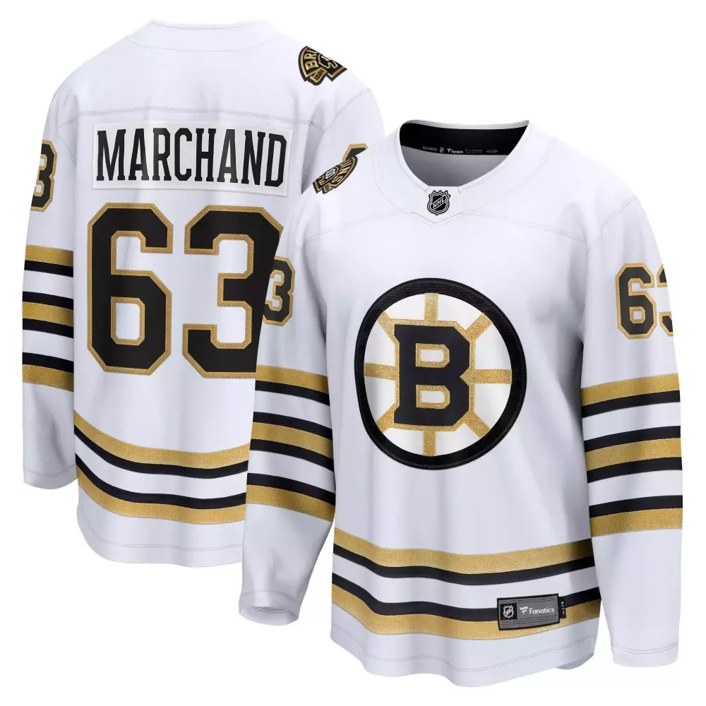 Willie O'Ree Boston Bruins Mitchell & Ness Player Jersey | White Stitched for Men | Fan Gear