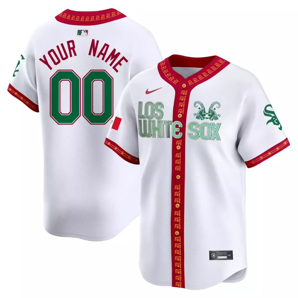 Chicago White Sox Mexico Vapor Premier Jersey | White Youth | Limited Edition Fan Gear