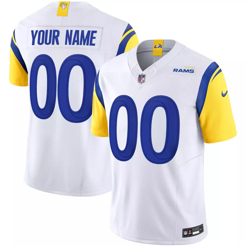 Los Angeles Rams Vapor Limited Custom Jersey | All Stitched for Youth | Perfect Gift Idea | For Men, Women & Youth