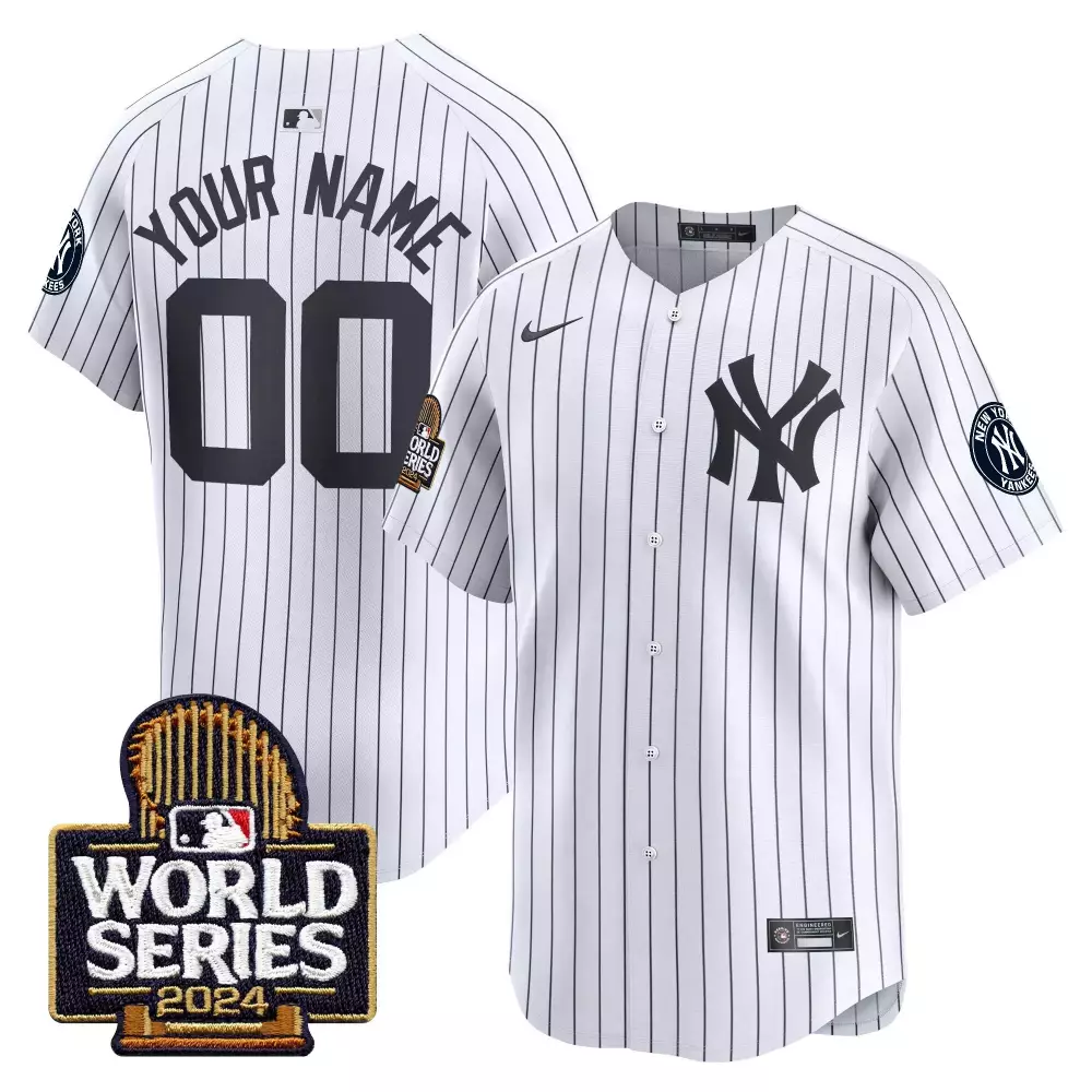 2024 Yankees Youth World Series Vapor Premier Jersey | Limited Edition Stitched Fan Gear | For Men, Women & Youth