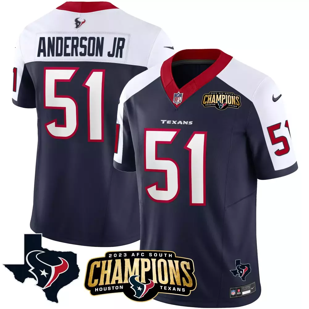Will Anderson Jr. Alternate Houston Texans 2023 Vapor Jersey | All Stitched Edition | Fan Gear | For Men