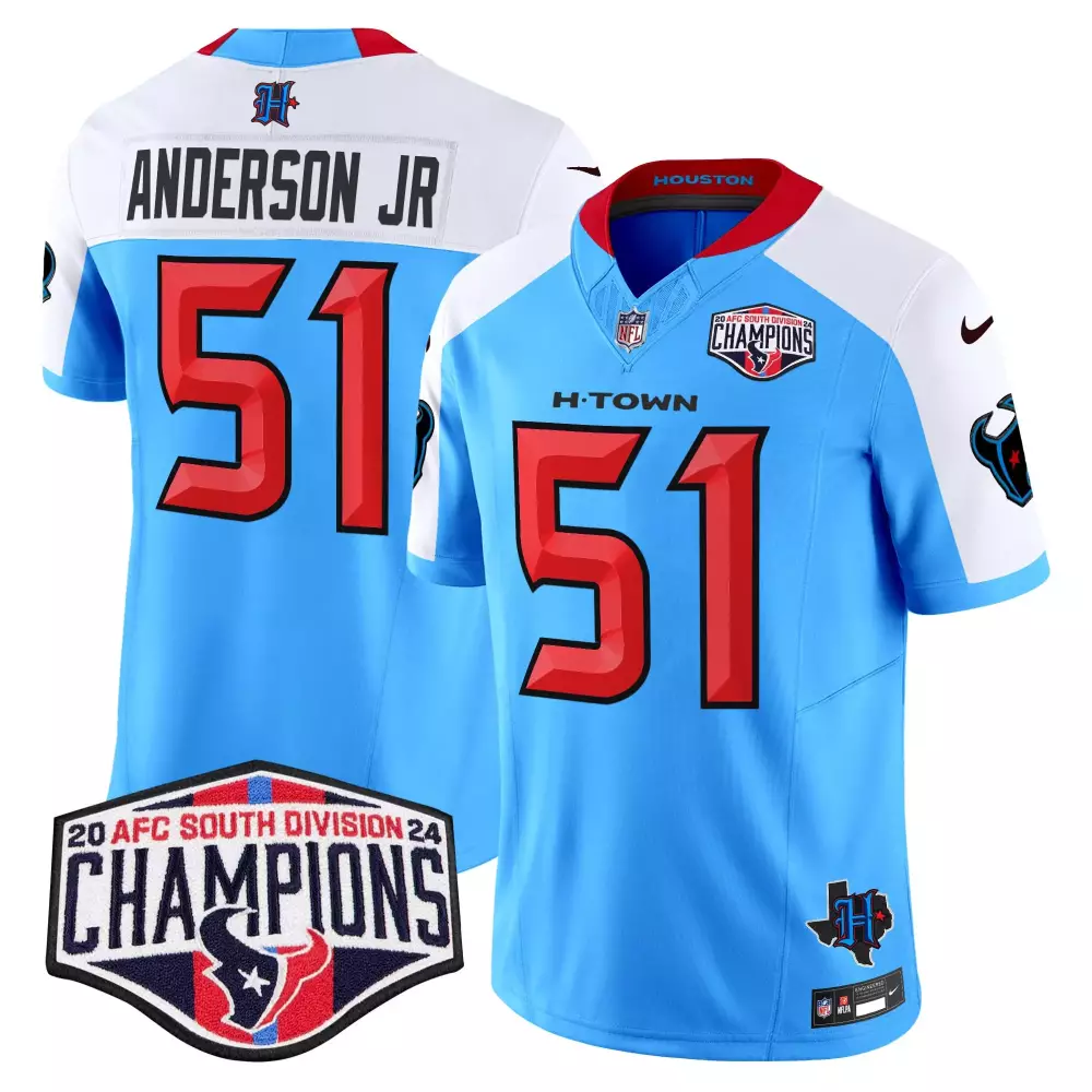 Will Anderson Jr. Houston Texans Blue Alternate 2024 Special Vapor Limited Jersey | Stitched Fan Gear for Men, Women & Youth