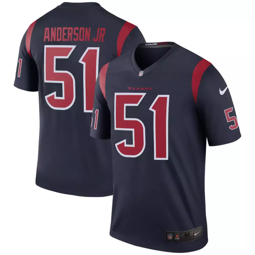 Will Anderson Jr. Houston Texans Men's Color Rush Legend Game Jersey | Stitched Fan Gear | For Men, Women & Youth