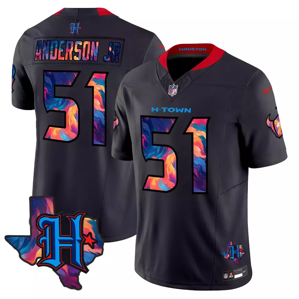 Will Anderson Jr. Houston Texans 2024 Navy Limited Men's Special Vapor Limited Jersey | Stitched Fan Gear | For Men, Women & Youth