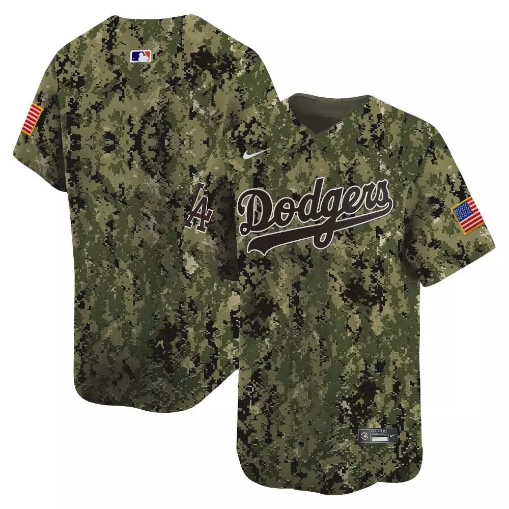 Woodland Team Dodgers USMC Alternate Jersey | Vapor Premier Limited Edition | Fan Gear for Game Day | For Men, Women & Youth