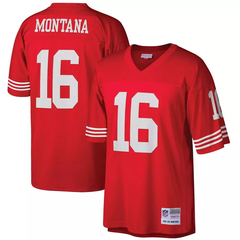 Joe Montana San Francisco 49ers Youth All Players Jersey | Classic Style | Fan Gear for All | For Men, Women & Youth