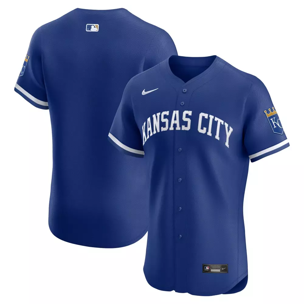 kansas city royals nike alternate 2 elite jersey royal