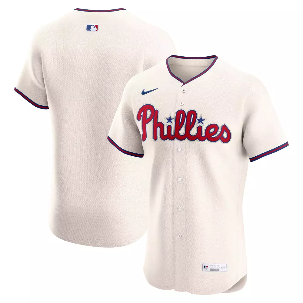 philadelphia phillies nike alternate 2 elite jersey cream