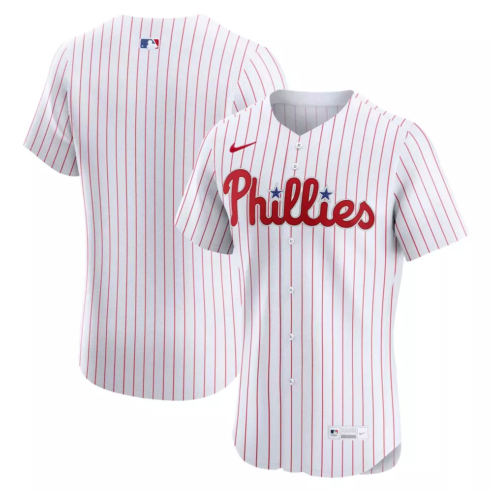 philadelphia phillies nike home elite jersey white