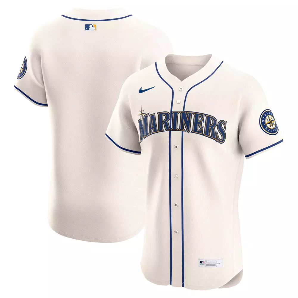 seattle mariners nike home elite jersey white 1