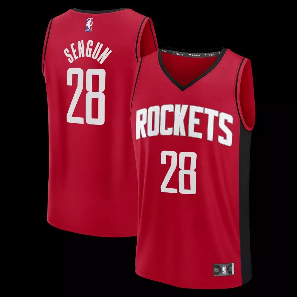 alperen eng n houston rockets fanatics fast break replica jersey red icon edition