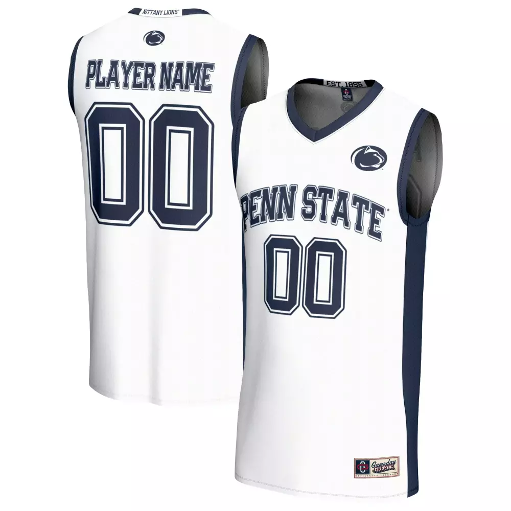 penn state nittany lions gameday greats unisex lightweight collegiate men s basketball nil pick a player fashion jersey